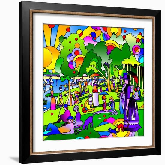 Grande Jatte-Howie Green-Framed Giclee Print