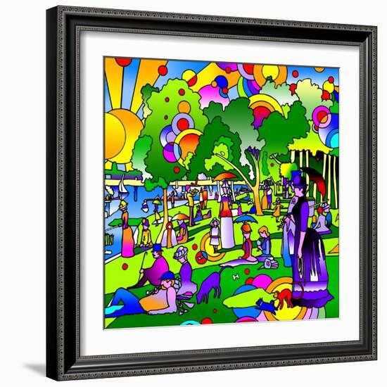 Grande Jatte-Howie Green-Framed Giclee Print