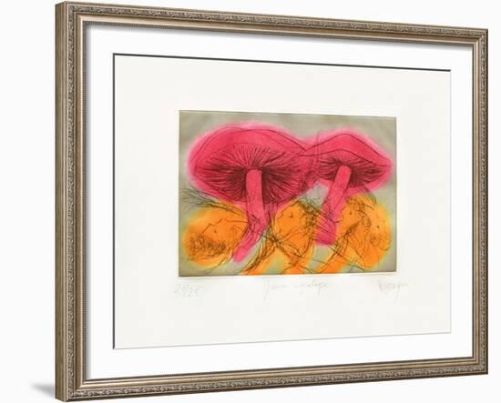 Grande Mycologie-Jean Messagier-Framed Limited Edition