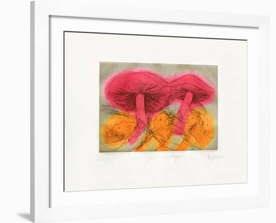 Grande Mycologie-Jean Messagier-Framed Limited Edition