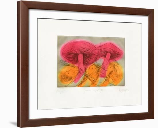 Grande Mycologie-Jean Messagier-Framed Limited Edition