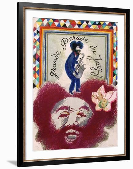 Grande Parade du Jazz-Theo Tobiasse-Framed Collectable Print