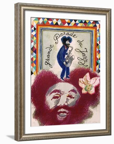 Grande Parade du Jazz-Theo Tobiasse-Framed Collectable Print