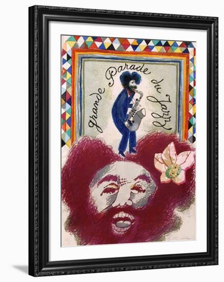 Grande Parade du Jazz-Theo Tobiasse-Framed Collectable Print