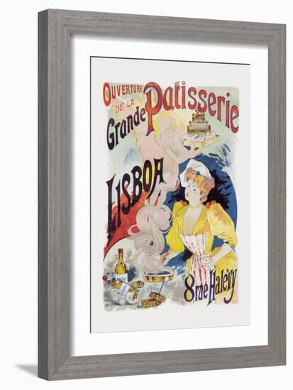 Grande Patisserie Lisboa-Charles Gesmar-Framed Art Print