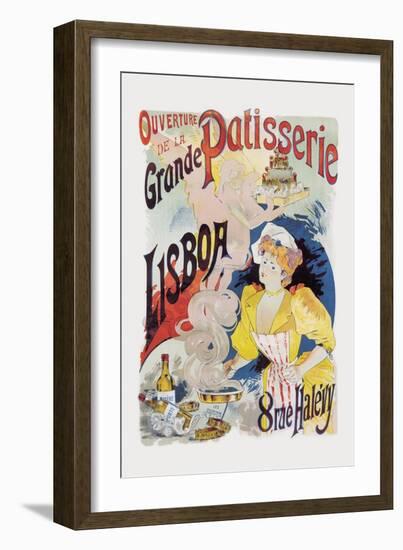 Grande Patisserie Lisboa-Charles Gesmar-Framed Art Print