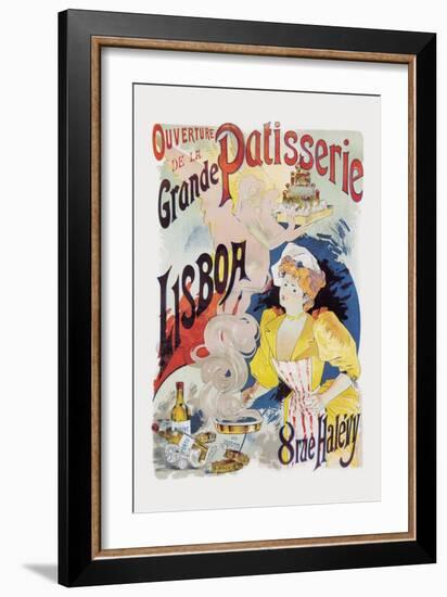 Grande Patisserie Lisboa-Charles Gesmar-Framed Art Print