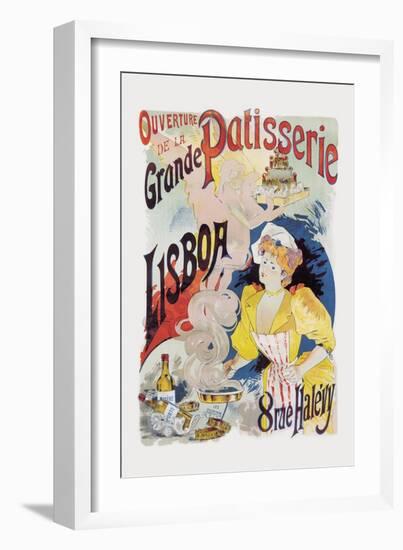 Grande Patisserie Lisboa-Charles Gesmar-Framed Art Print