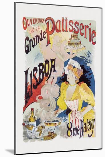 Grande Patisserie Lisboa-Charles Gesmar-Mounted Art Print