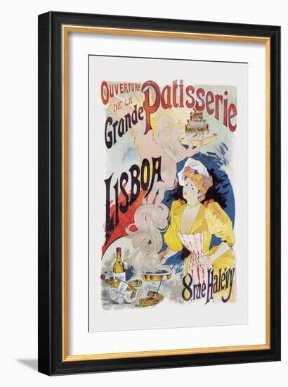 Grande Patisserie Lisboa-Charles Gesmar-Framed Art Print