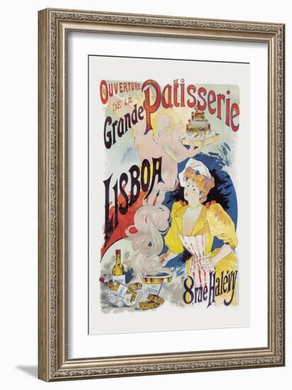 Grande Patisserie Lisboa-Charles Gesmar-Framed Art Print