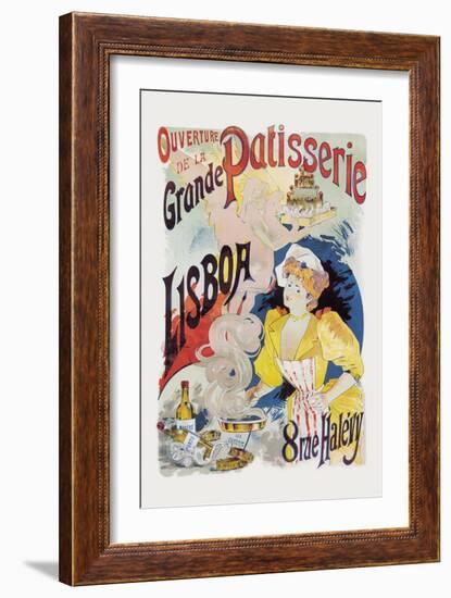 Grande Patisserie Lisboa-Charles Gesmar-Framed Art Print