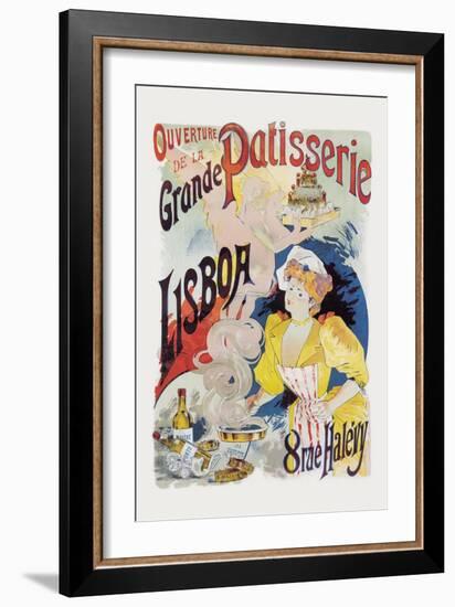 Grande Patisserie Lisboa-Charles Gesmar-Framed Art Print