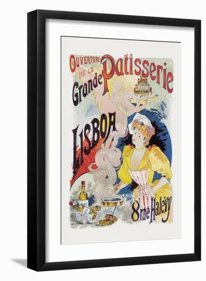 Grande Patisserie Lisboa-Charles Gesmar-Framed Art Print