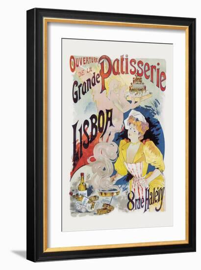 Grande Patisserie Lisboa-Charles Gesmar-Framed Art Print