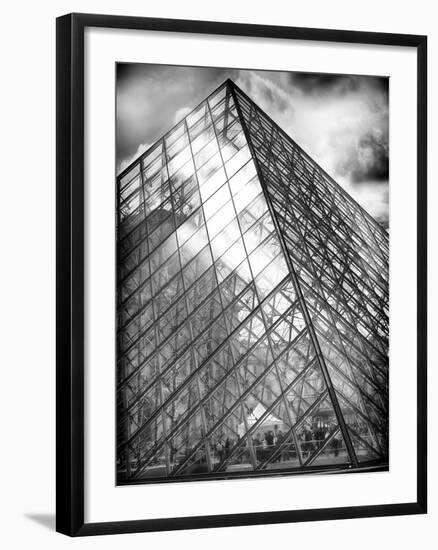 Grande Pyramide at the Louvre Museum, Paris, France-Philippe Hugonnard-Framed Photographic Print