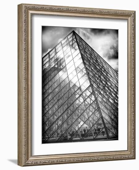 Grande Pyramide at the Louvre Museum, Paris, France-Philippe Hugonnard-Framed Photographic Print