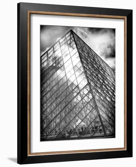 Grande Pyramide at the Louvre Museum, Paris, France-Philippe Hugonnard-Framed Photographic Print