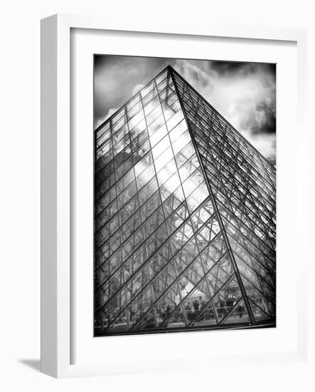 Grande Pyramide at the Louvre Museum, Paris, France-Philippe Hugonnard-Framed Photographic Print