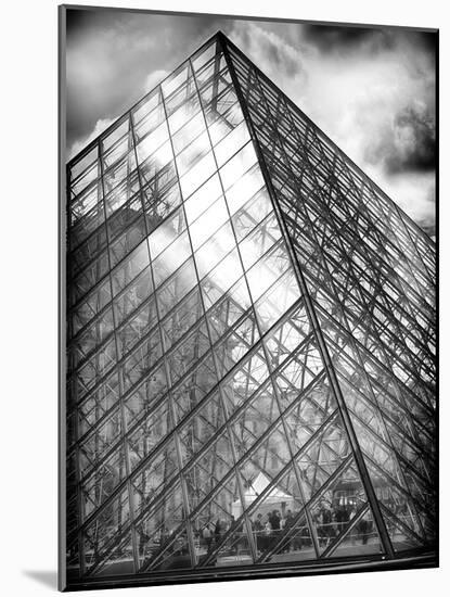 Grande Pyramide at the Louvre Museum, Paris, France-Philippe Hugonnard-Mounted Photographic Print