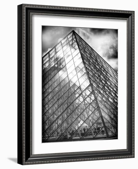 Grande Pyramide at the Louvre Museum, Paris, France-Philippe Hugonnard-Framed Photographic Print