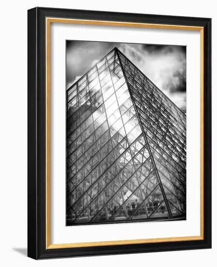 Grande Pyramide at the Louvre Museum, Paris, France-Philippe Hugonnard-Framed Photographic Print