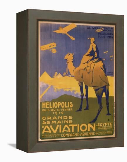 Grande Semaine D'Aviation-Harald-Framed Stretched Canvas