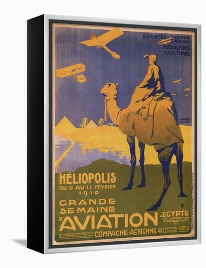 Grande Semaine D'Aviation-Harald-Framed Stretched Canvas