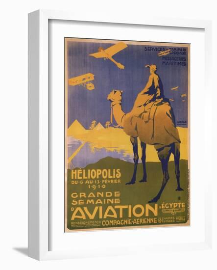Grande Semaine D'Aviation-Harald-Framed Art Print
