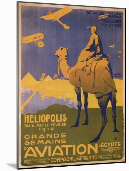 Grande Semaine D'Aviation-Harald-Mounted Art Print