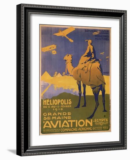 Grande Semaine D'Aviation-Harald-Framed Art Print