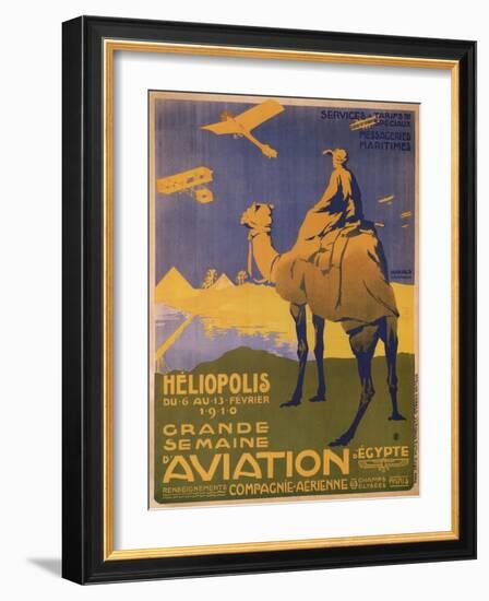 Grande Semaine D'Aviation-Harald-Framed Art Print