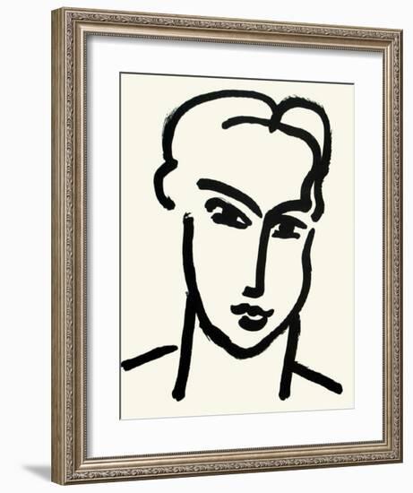 Grande Tete De Katia-Henri Matisse-Framed Art Print