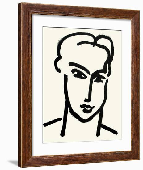 Grande Tete De Katia-Henri Matisse-Framed Art Print