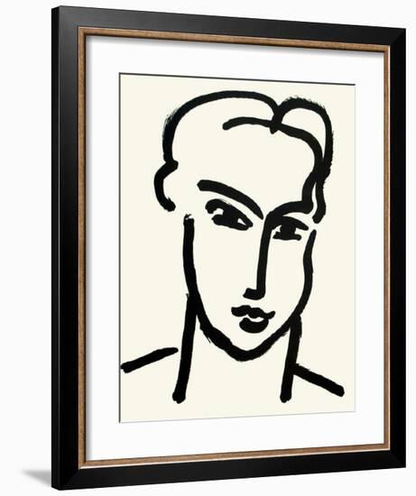 Grande Tete De Katia-Henri Matisse-Framed Art Print