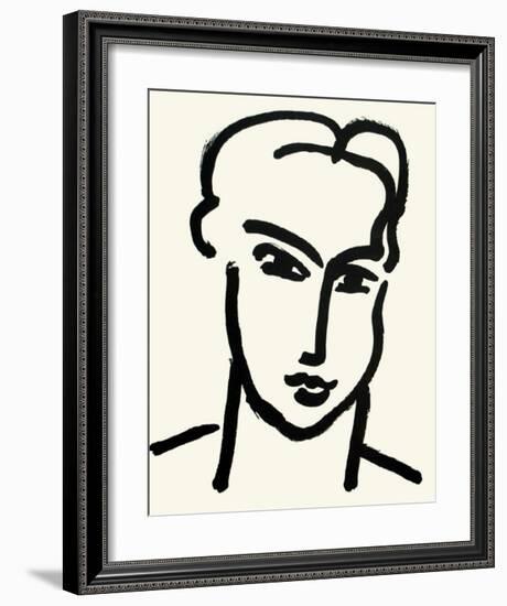 Grande Tete De Katia-Henri Matisse-Framed Art Print