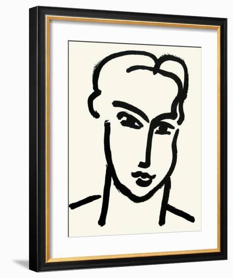 Grande Tete De Katia-Henri Matisse-Framed Art Print