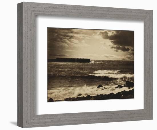 Grande vague, Sète - n°17-Gray Gustave Le-Framed Giclee Print