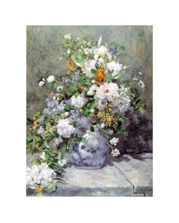 Grande Vaso di Fiori' Art Print - Pierre-Auguste Renoir | Art.com