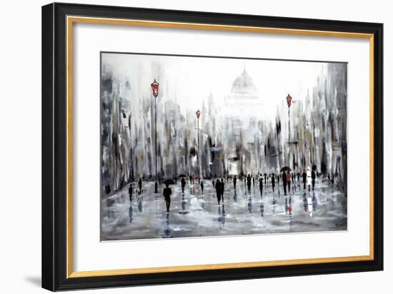 Grande Ville-Aziz Kadmiri-Framed Giclee Print