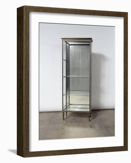 Grande vitrine sur pieds en verre-null-Framed Giclee Print