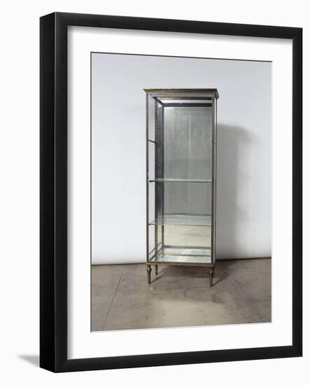 Grande vitrine sur pieds en verre-null-Framed Giclee Print