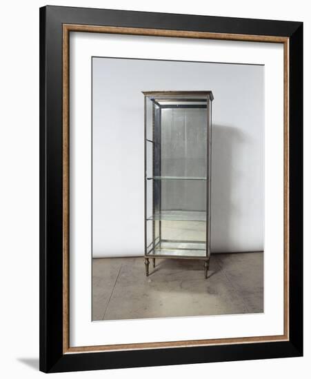 Grande vitrine sur pieds en verre-null-Framed Giclee Print