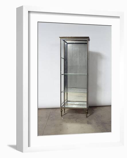 Grande vitrine sur pieds en verre-null-Framed Giclee Print