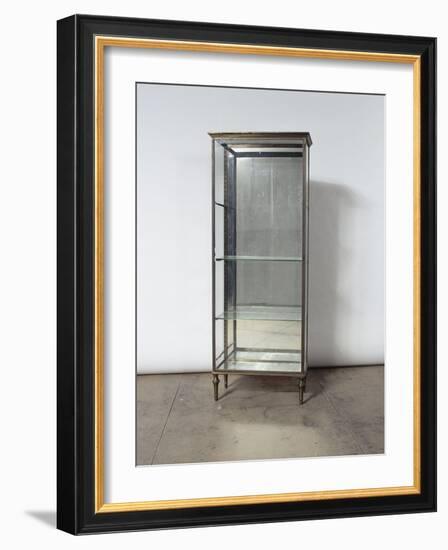 Grande vitrine sur pieds en verre-null-Framed Giclee Print