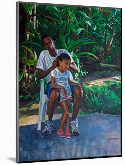 Grandfather And Child, 2010-Colin Bootman-Mounted Premium Giclee Print