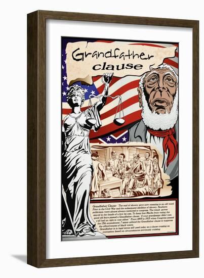 Grandfather Clause-Wilbur Pierce-Framed Art Print