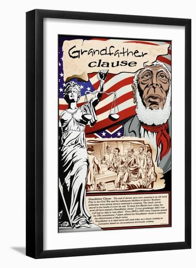 Grandfather Clause-Wilbur Pierce-Framed Art Print