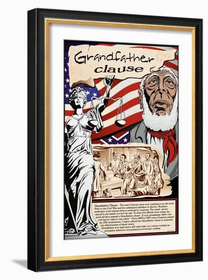 Grandfather Clause-Wilbur Pierce-Framed Art Print