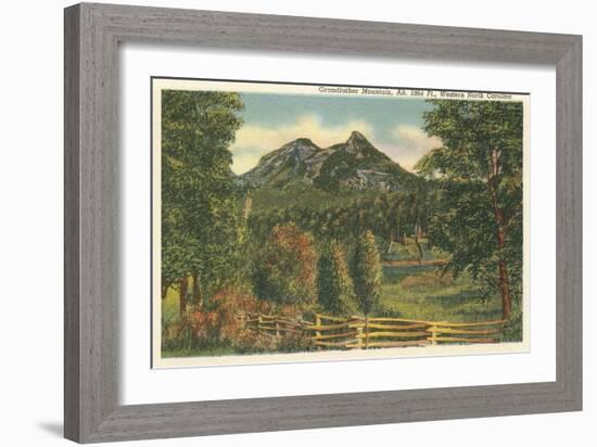 Grandfather Moutain-null-Framed Art Print